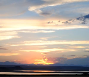 Sunset along the Rocky Mountain Front. Ⓒ Sandra Dogiakos